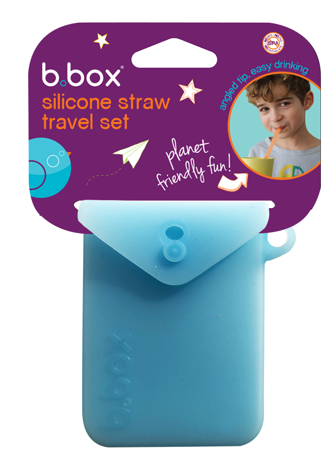 B.Box Reusable Straw Travel Set