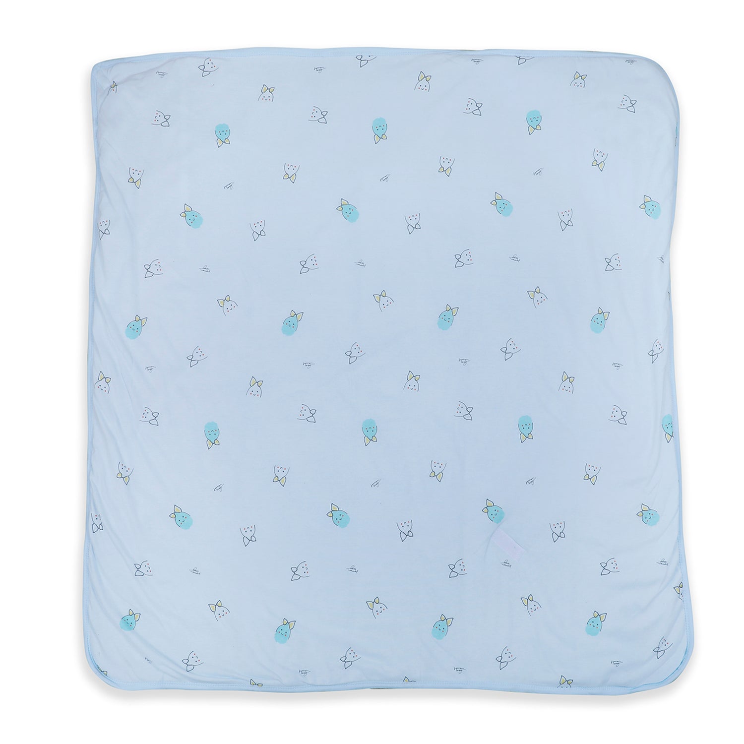 Baby Moo Cuddly Pet 100 % Cotton Wrapper - Blue