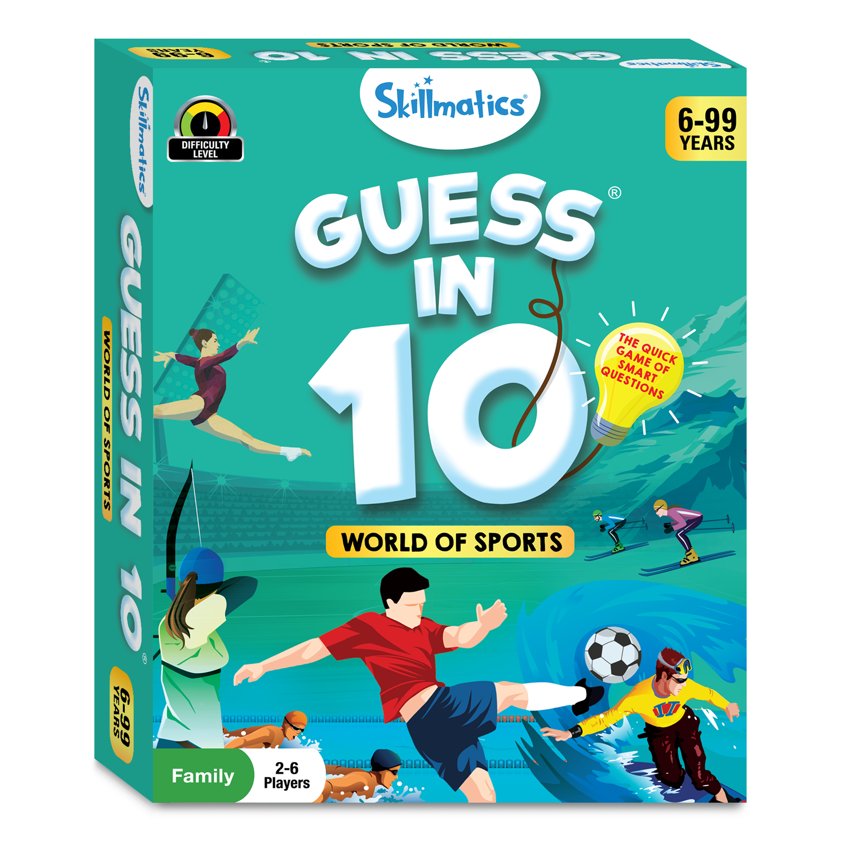 Skillmatics Educational Game - Guess In 10 -  World of Sports