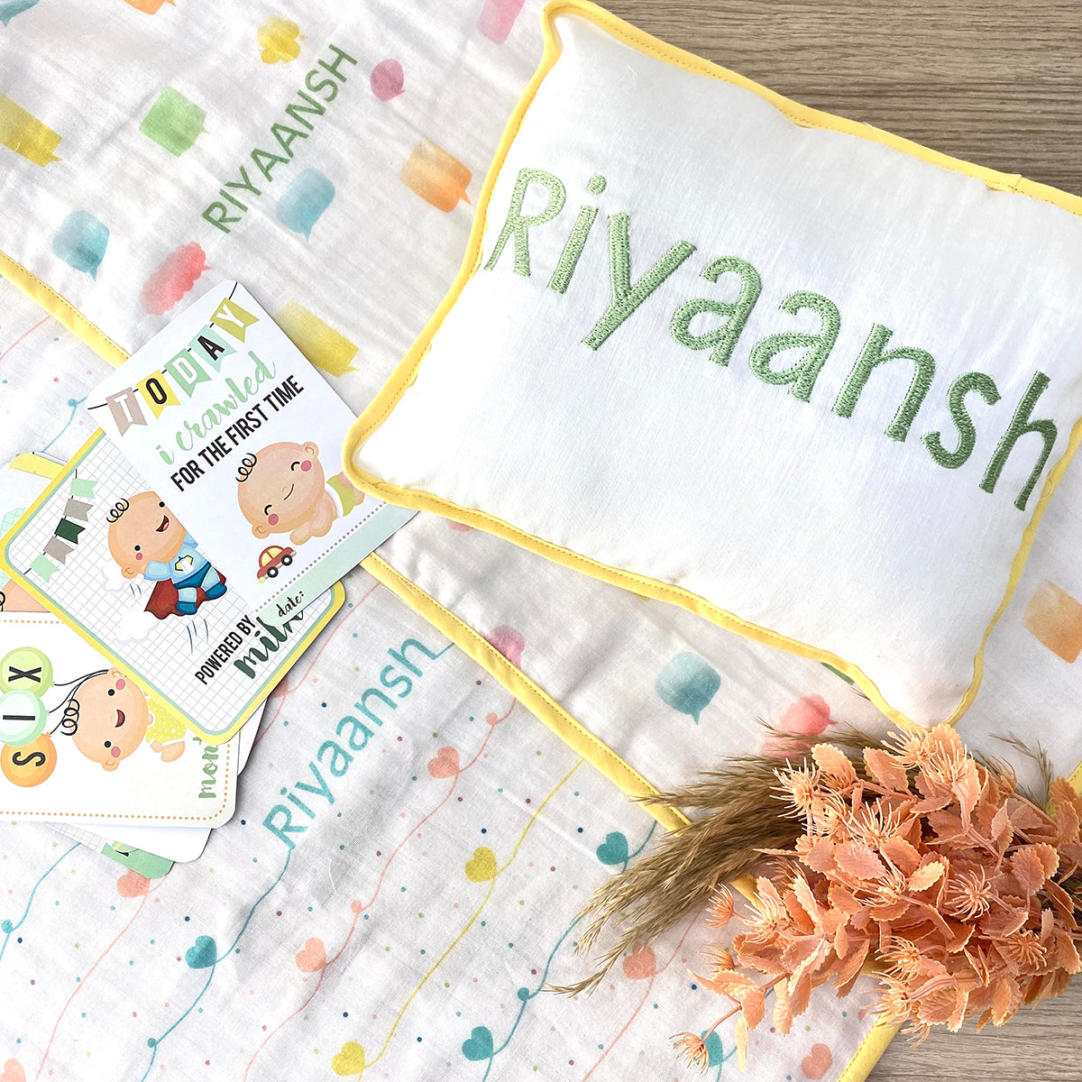 Tiny Snooze Organic Cot Bedding Set –Lost in Thoughts