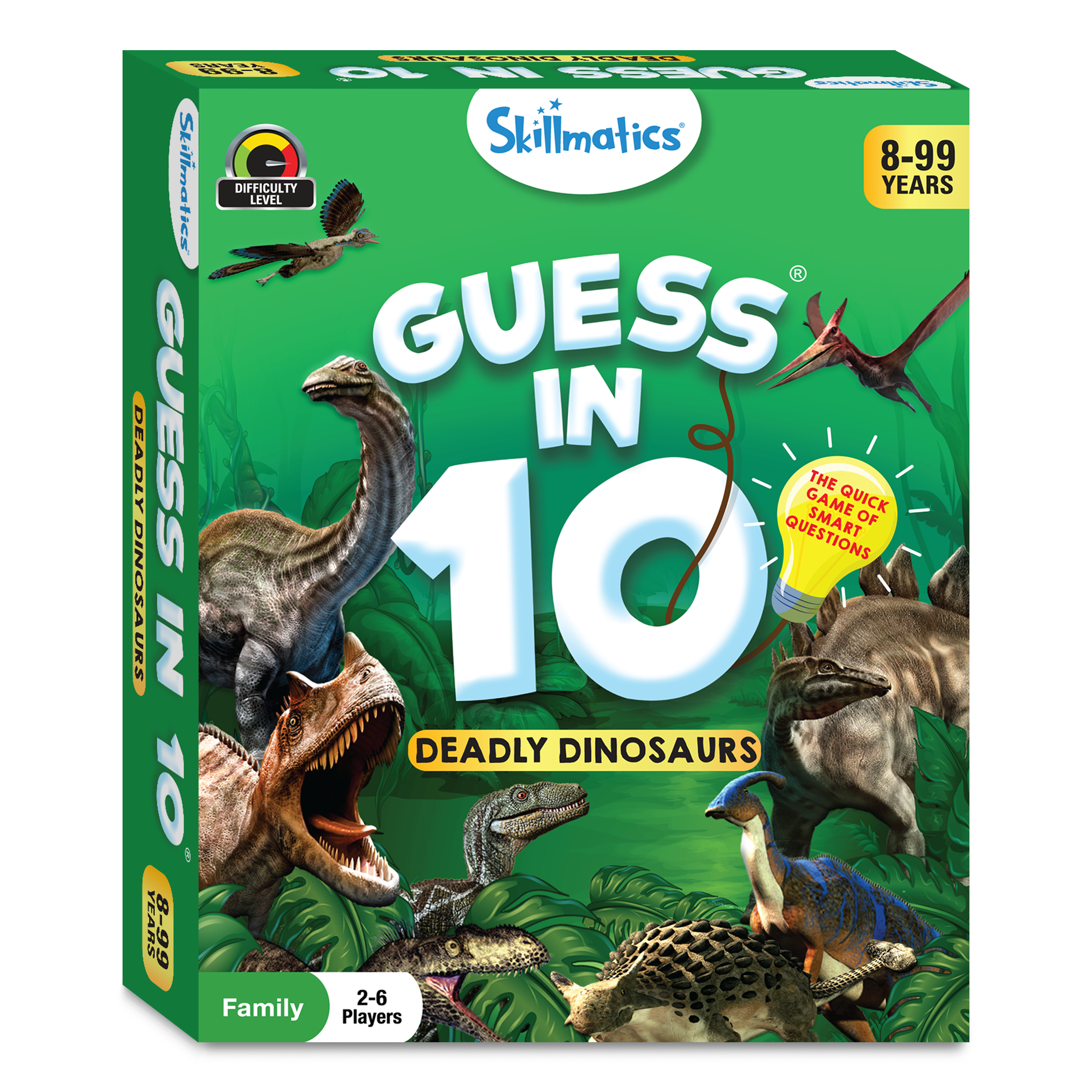 Guess in 10 – Deadly Dinosaurs | Card Game of Smart Questions