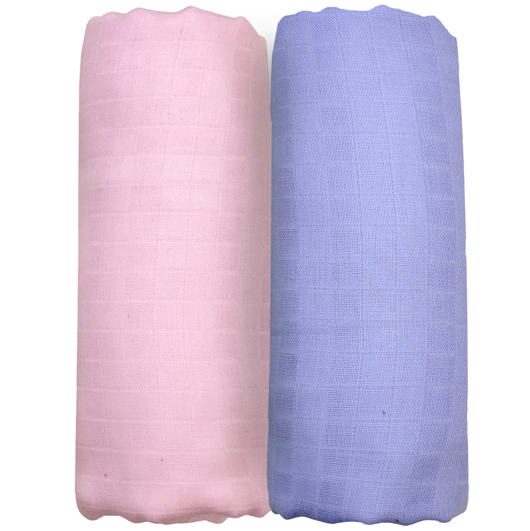 Extra-Large Swaddle - 100% Organic Premium Muslin Cotton, 47" x 47" (119 cm x 119 cm), Ultra-Soft, Breathable & Lightweight, Unisex, Hypoallergenic, Gifts for Newborn Babies, Pack of 2/3