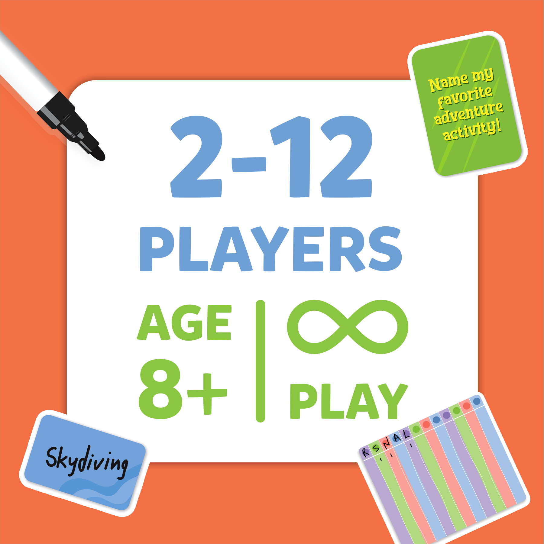 Skillmatics Card Game - Who Knows You Best? Family Party Game for Kids and Adults, Fun for Game Night