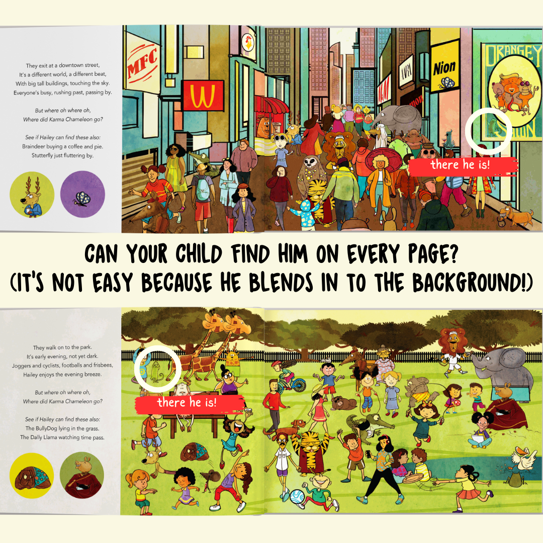Personalised Storybook - Where Is KarmaChameleon?
