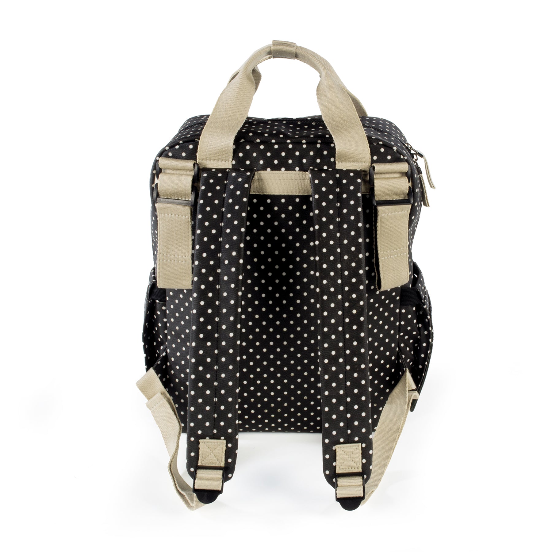 Walking Mum Emily Black Backpack Diaper Changing Bag