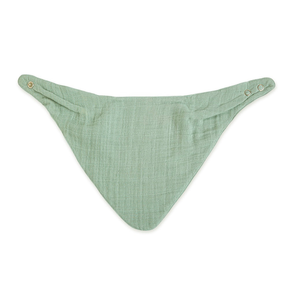 Crane Baby Bandana Bib Set - Pink