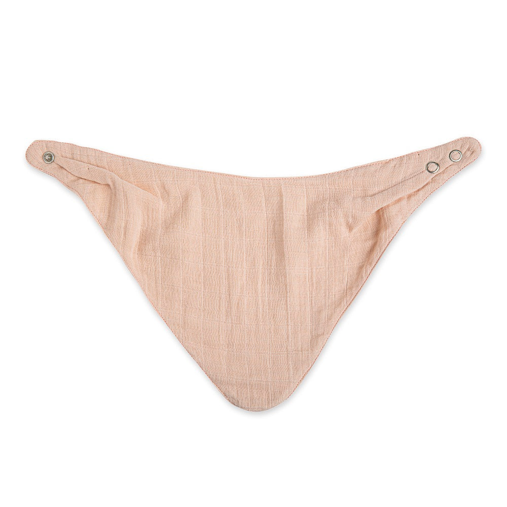 Crane Baby Bandana Bib Set - Pink