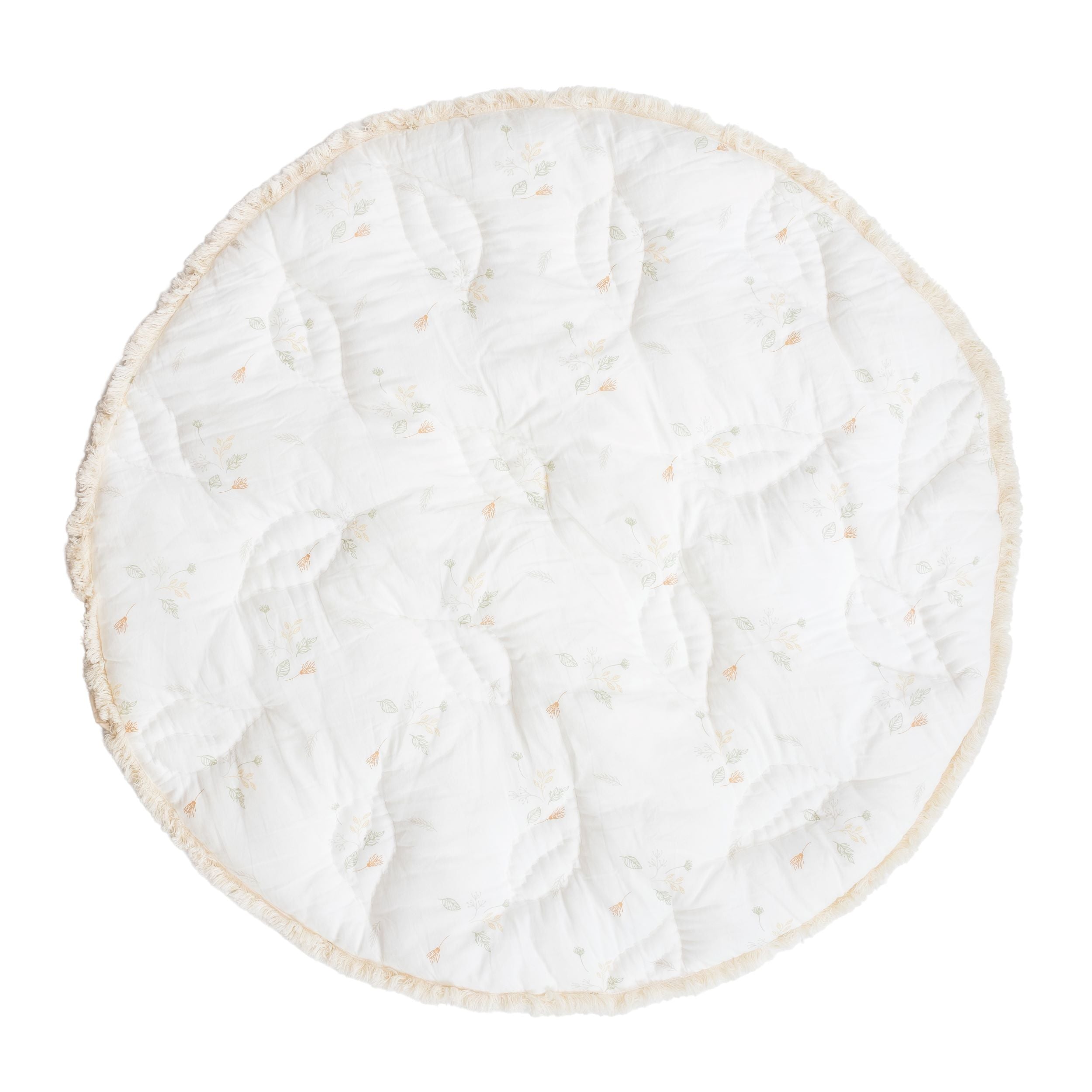 Crane Baby Quilted Activity Playmat Willow Collection - Cream