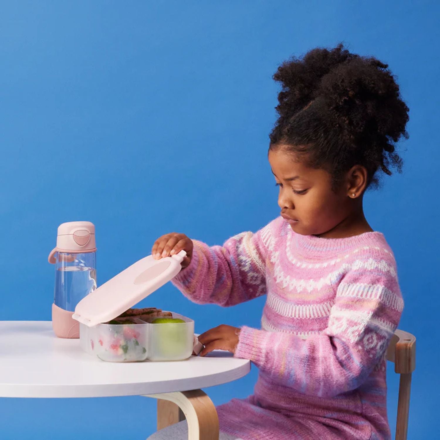 b.box Tritan Sport Spout Drink Bottle 450ml Blush Crush Pink