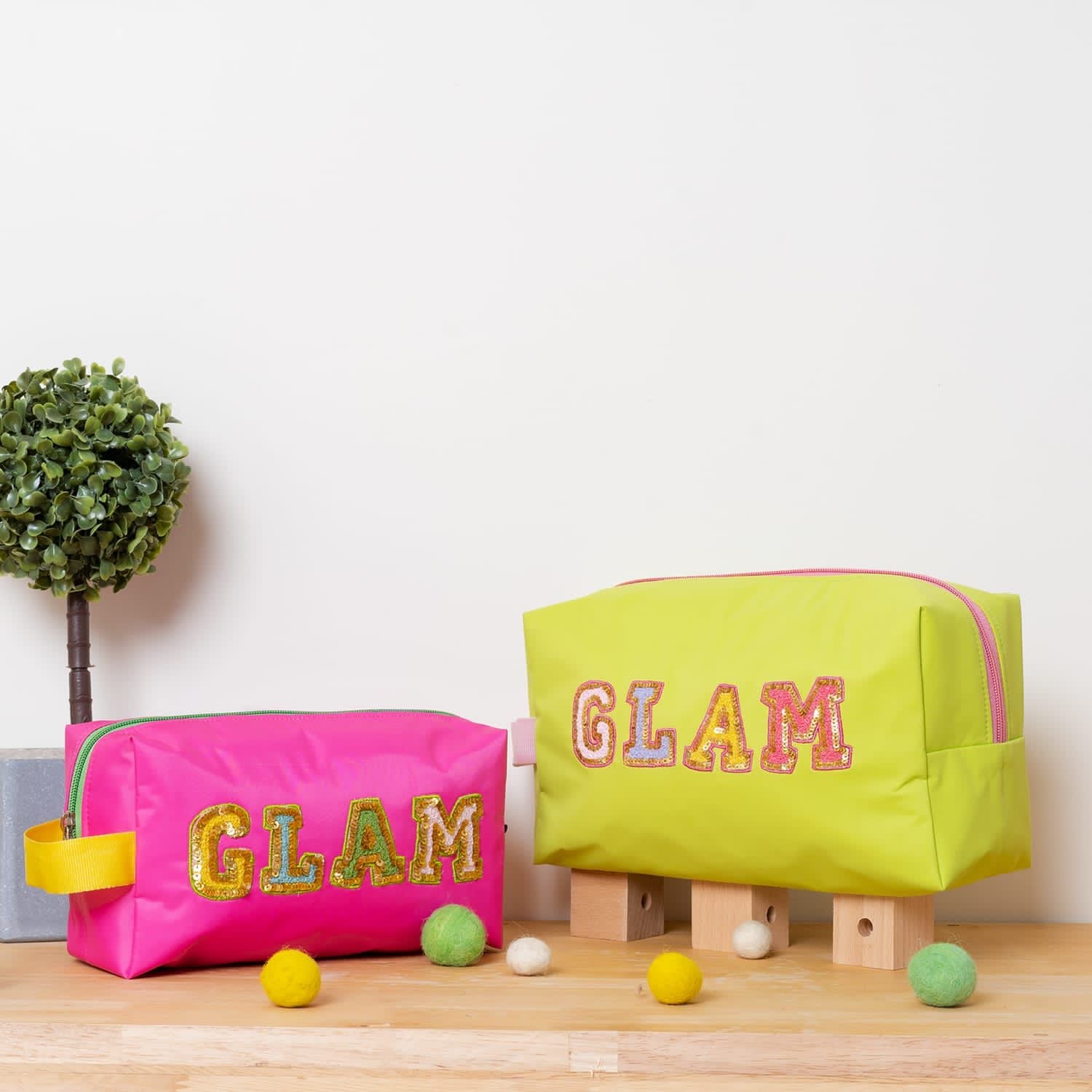 Fun Travel Kit / Pouch with Patches