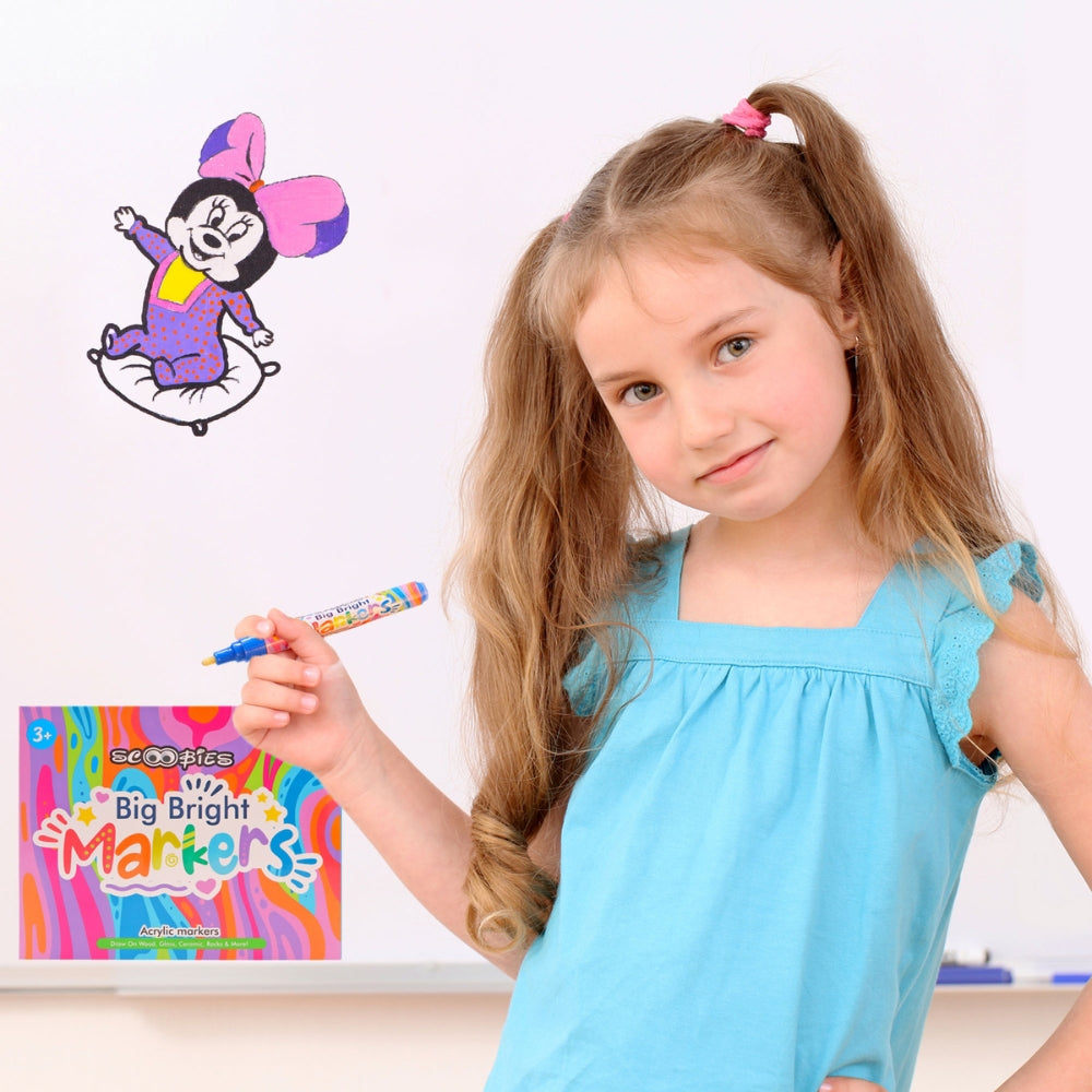 Big Bright Acrylic Markers