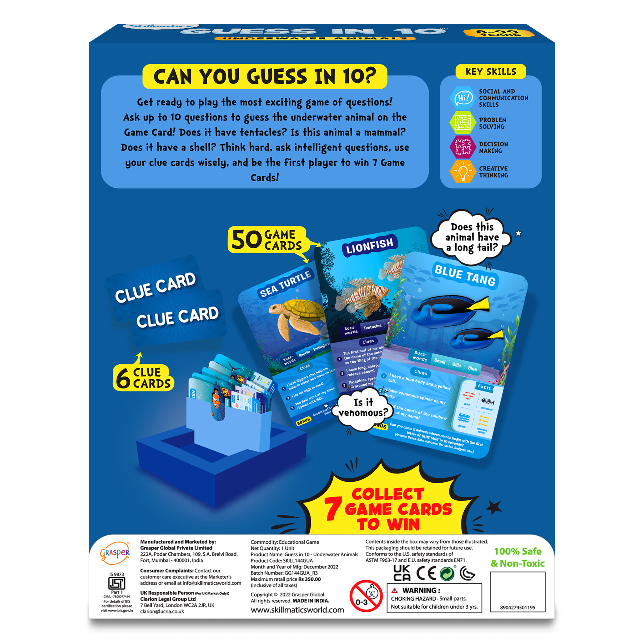 Guess in 10 - Underwater Animals