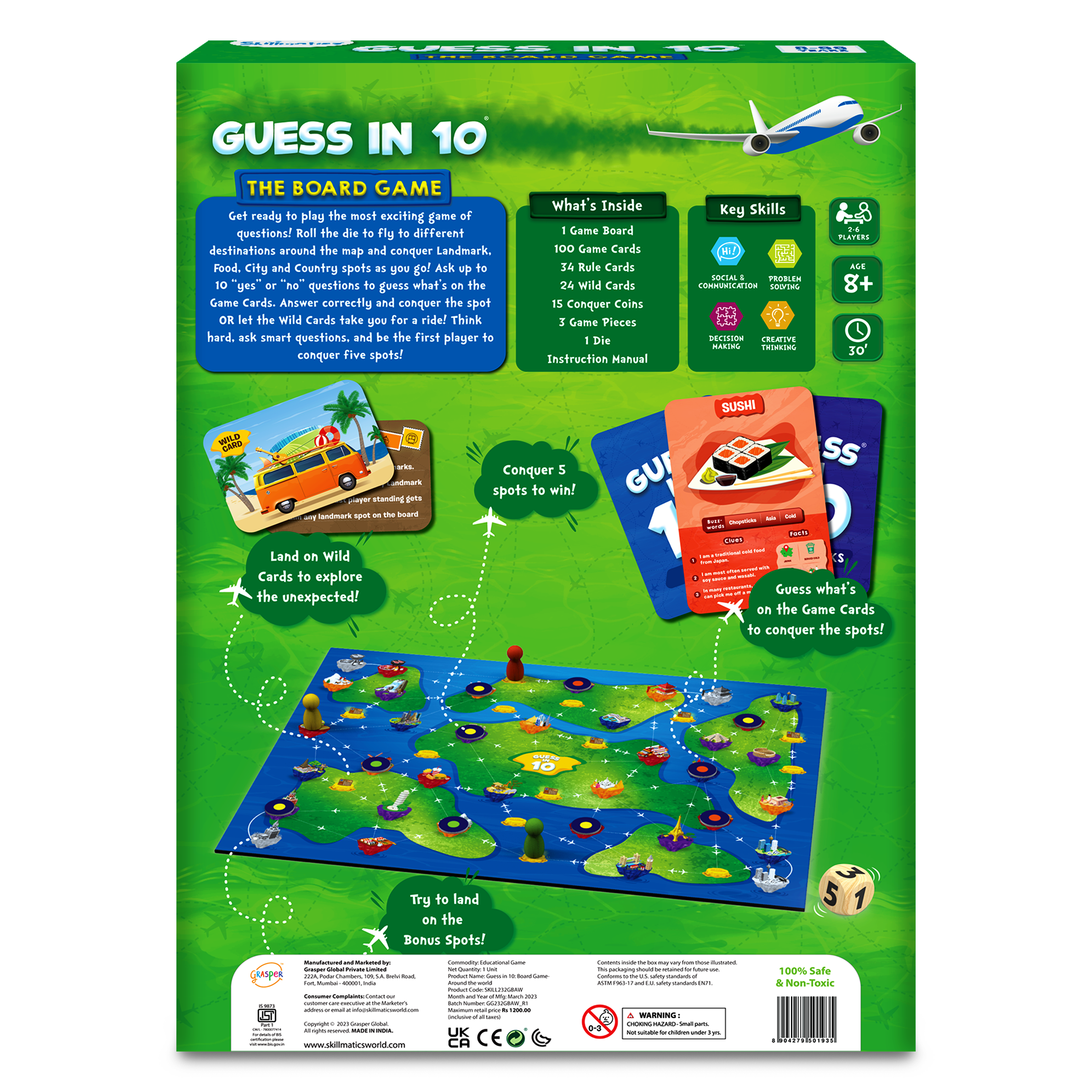 Guess in 10: The Board Game - Around the world