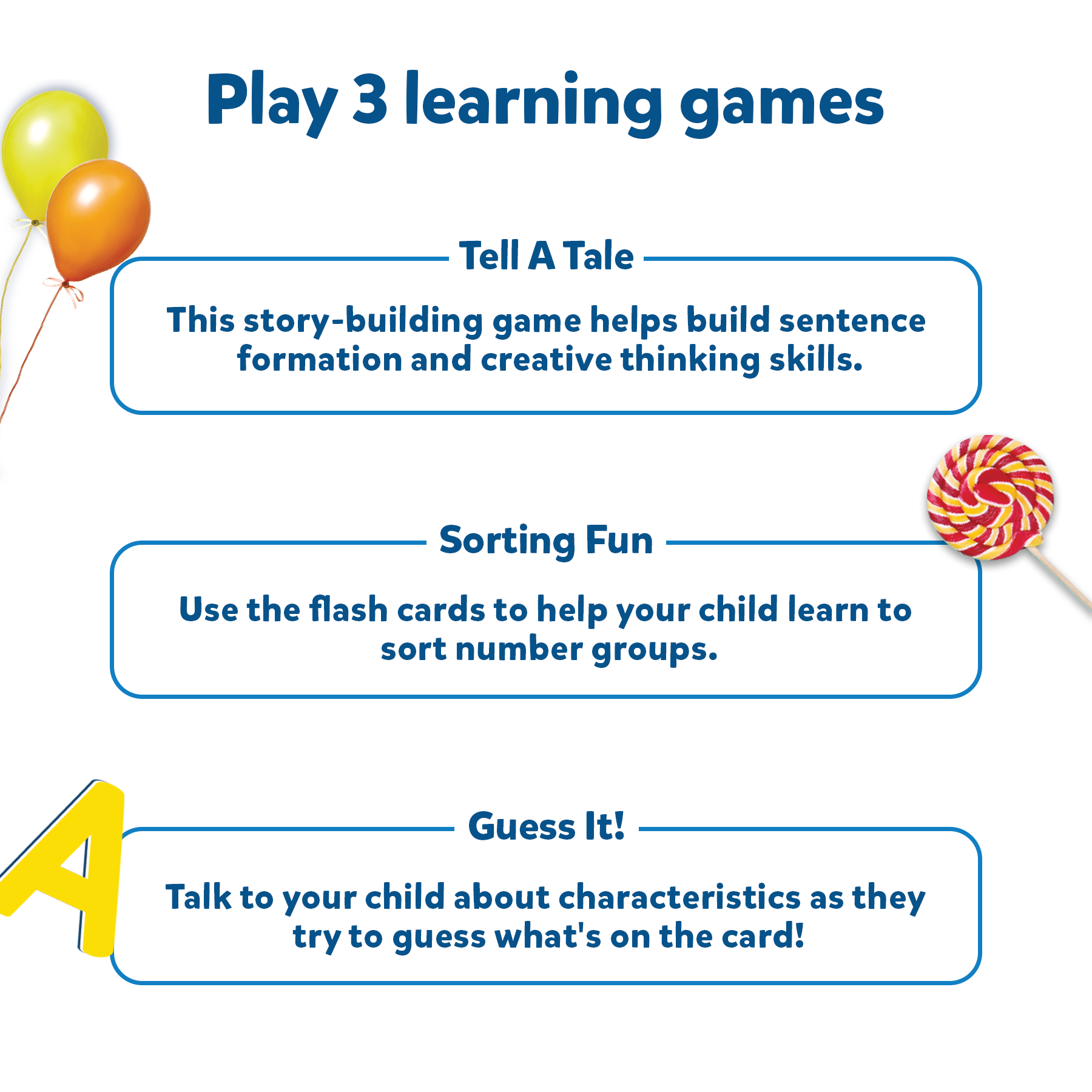 Flash Cards - Letters, Numbers, Shapes and Colors