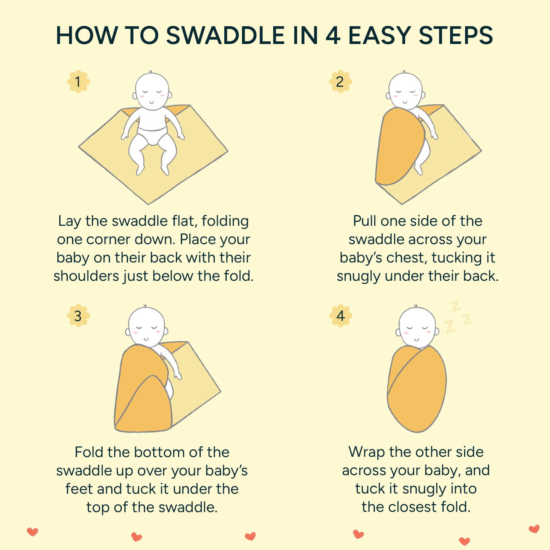 Nintara Baby Swaddle - 100% Organic Premium Muslin Cotton, 39" x 39" (100 cm x 100 cm), Ultra-Soft, Breathable & Lightweight, Multipurpose, Unisex, Hypoallergenic, Gifts for Newborn Babies