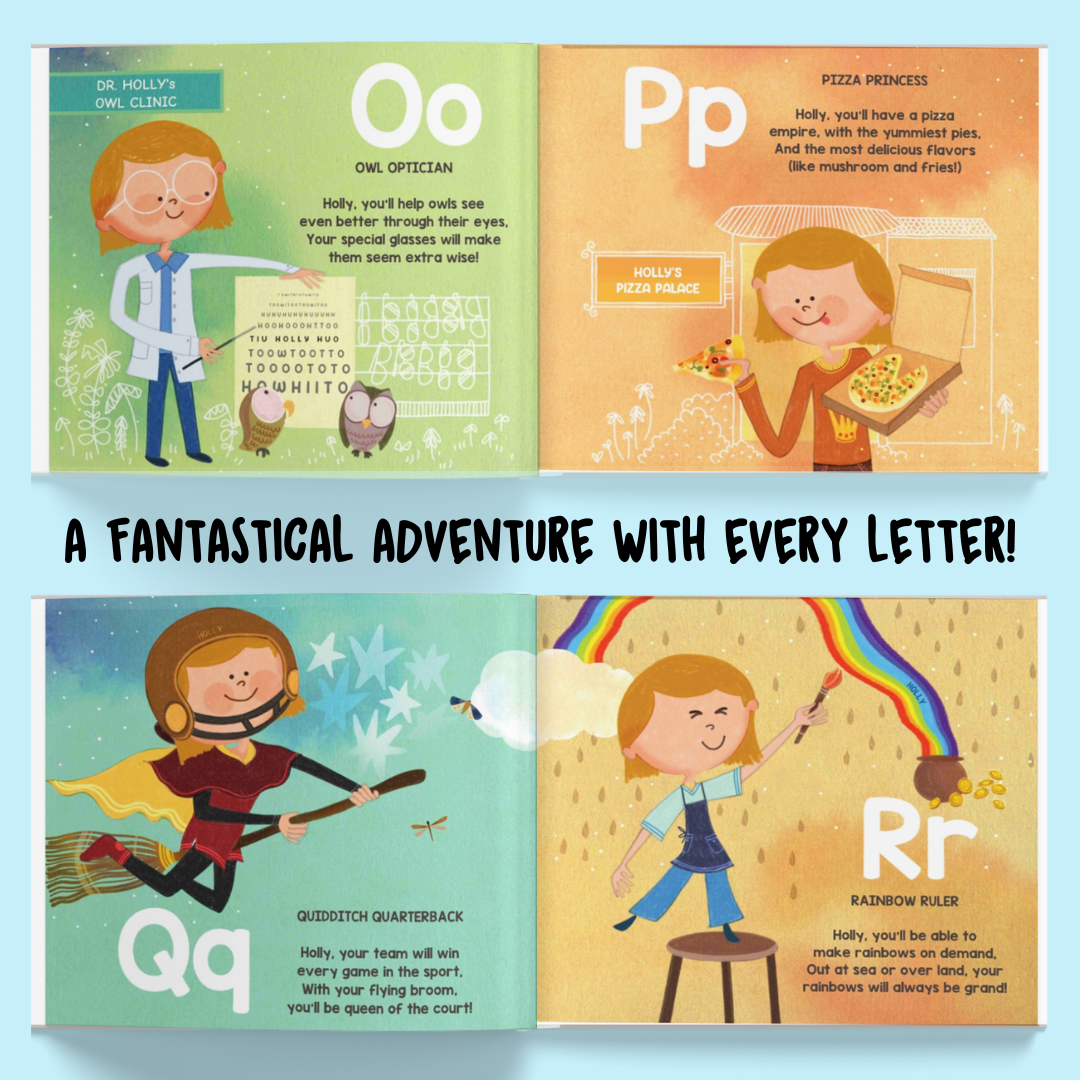 Personalised Storybook - What Will I Be? An A-B-C Story!