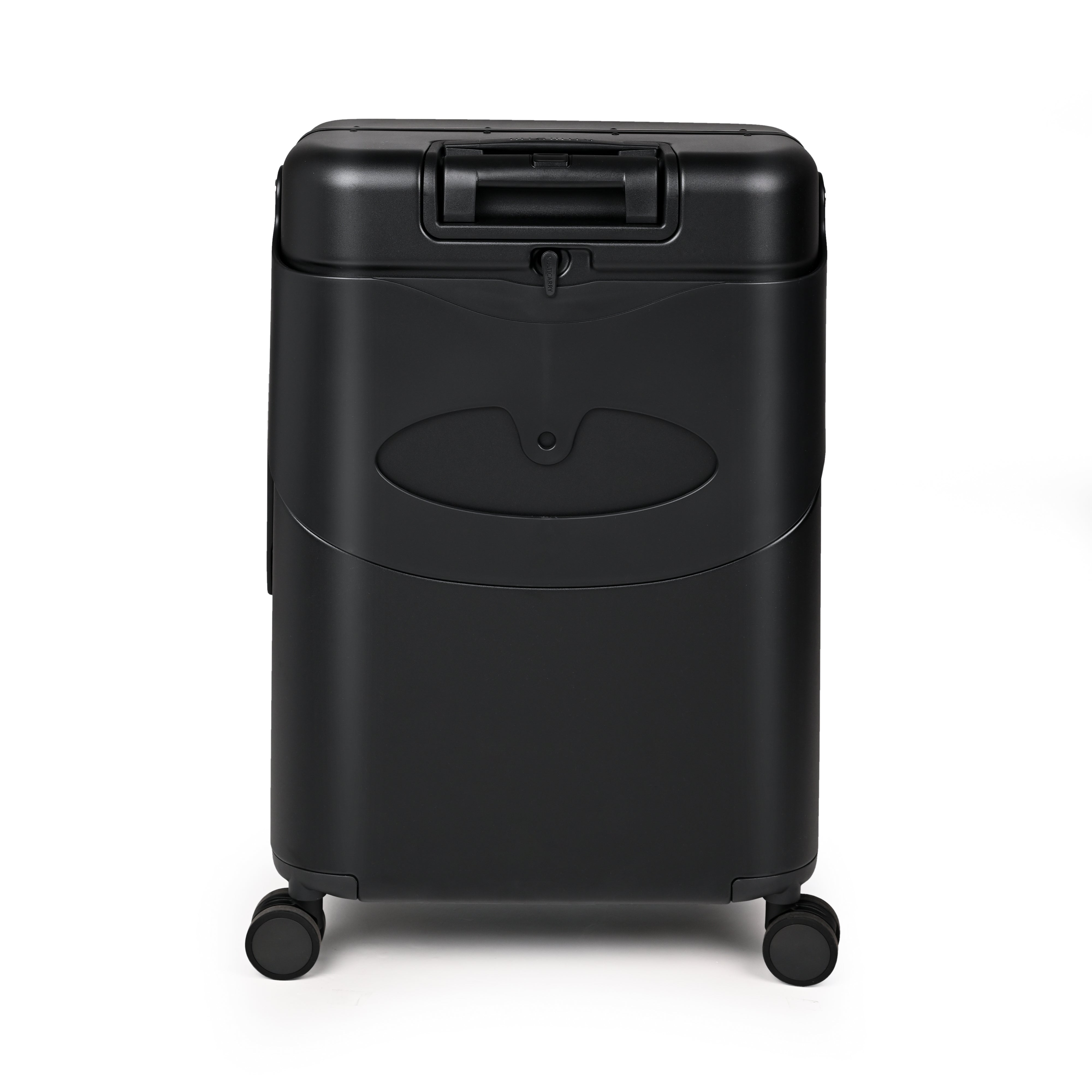 Miamily Midnight Black Ride On Trolley Check-In Luggage 24 inches