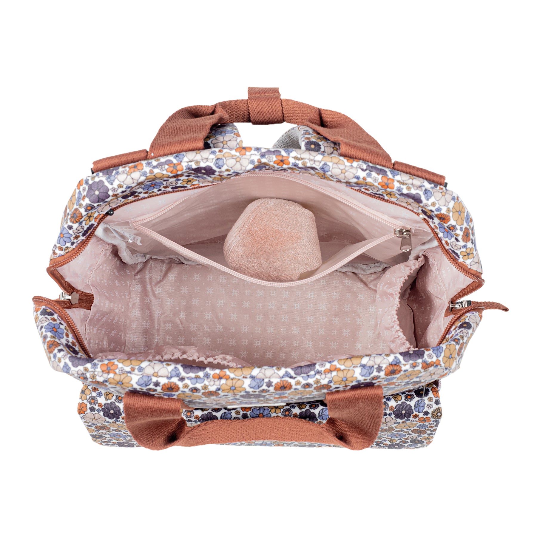 Walking Mum Camden Multicolor Backpack Diaper Changing Bag