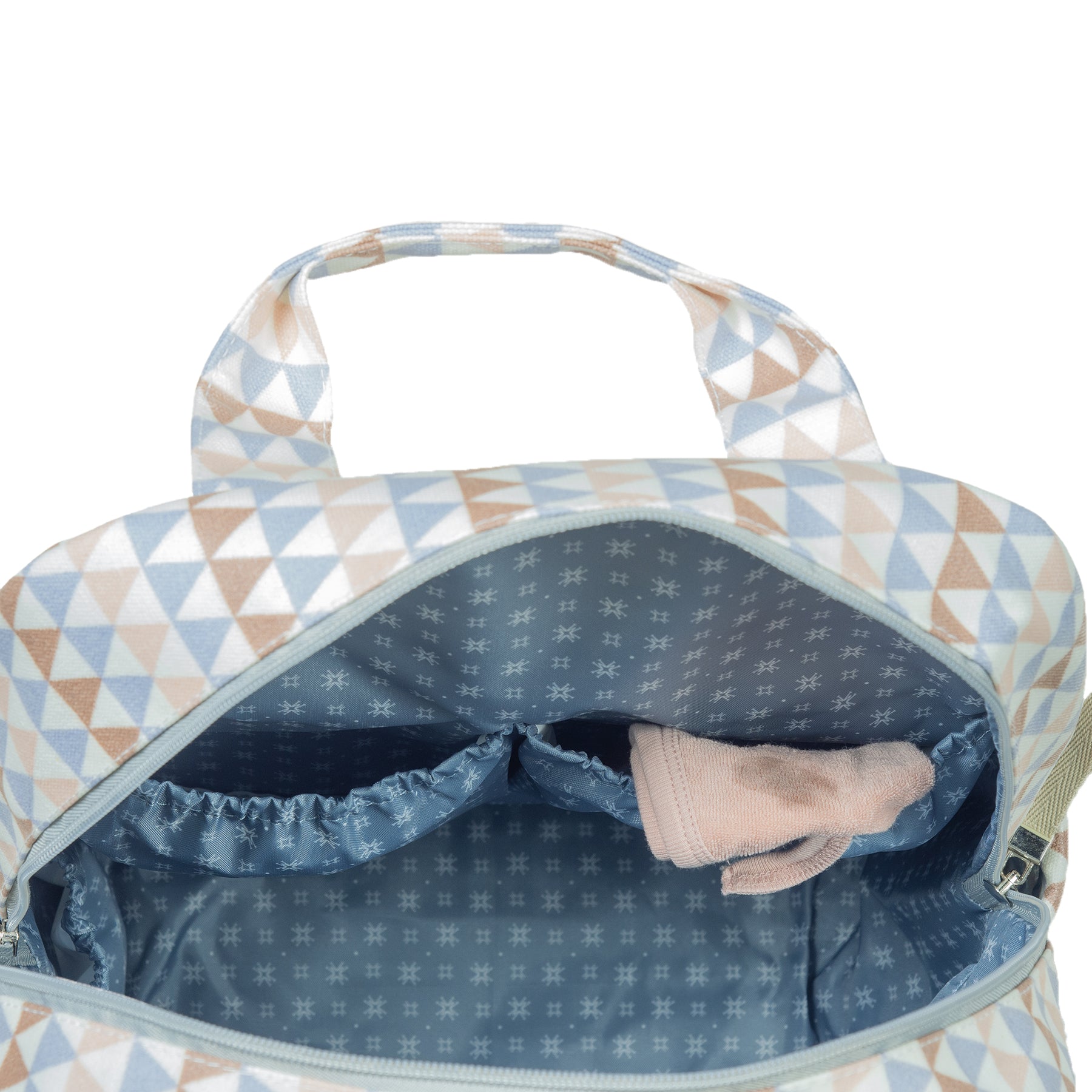 Walking Mum Oliver Multicolor Backpack Diaper Changing Bag