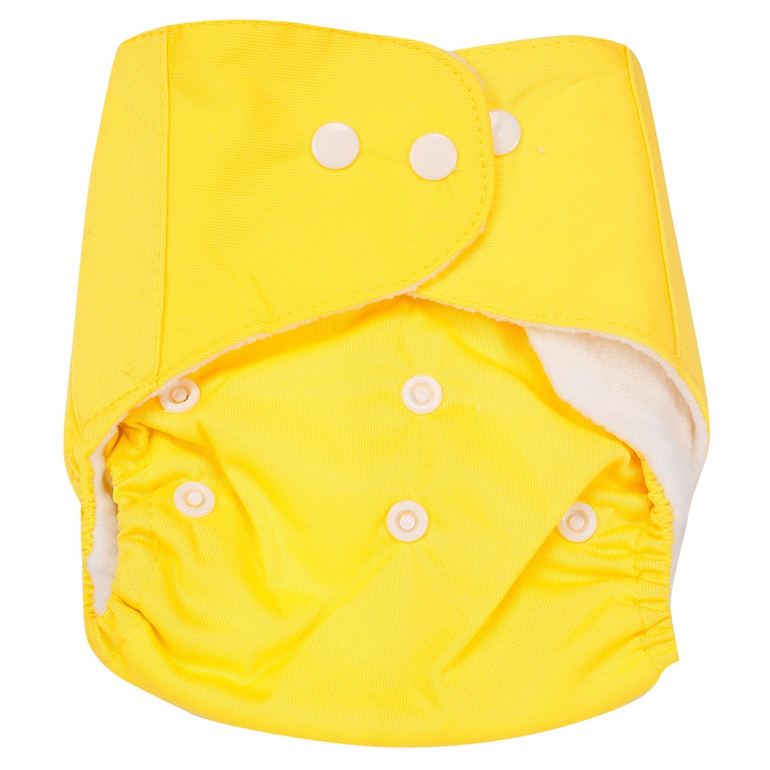 Plain Yellow Reusable Diaper - Baby Moo