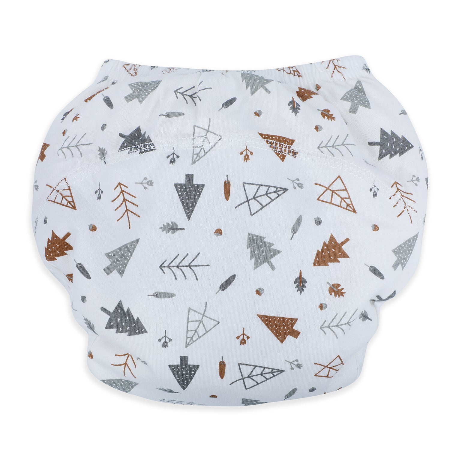 Baby Moo Forest Trees Reusable Cloth Training Diaper Panty - Multicolour - Baby Moo