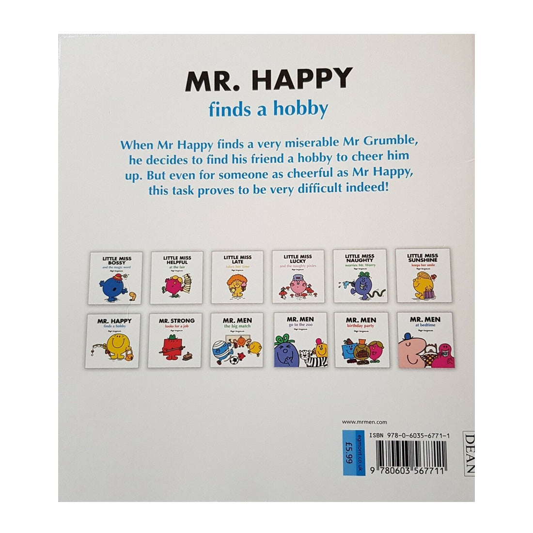 Mr. Happy Finds A Hobby