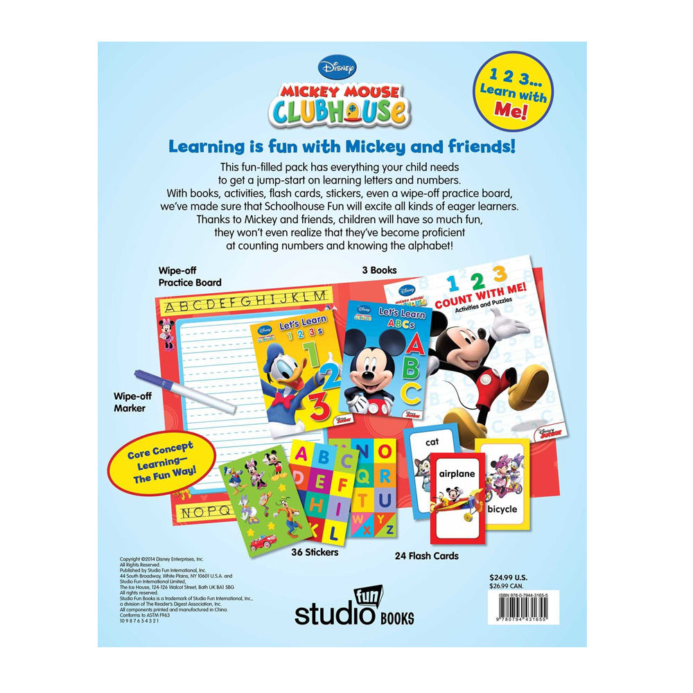 Mickey Mouse Clubhouse: Schoolhouse Fun Numbers & Letters