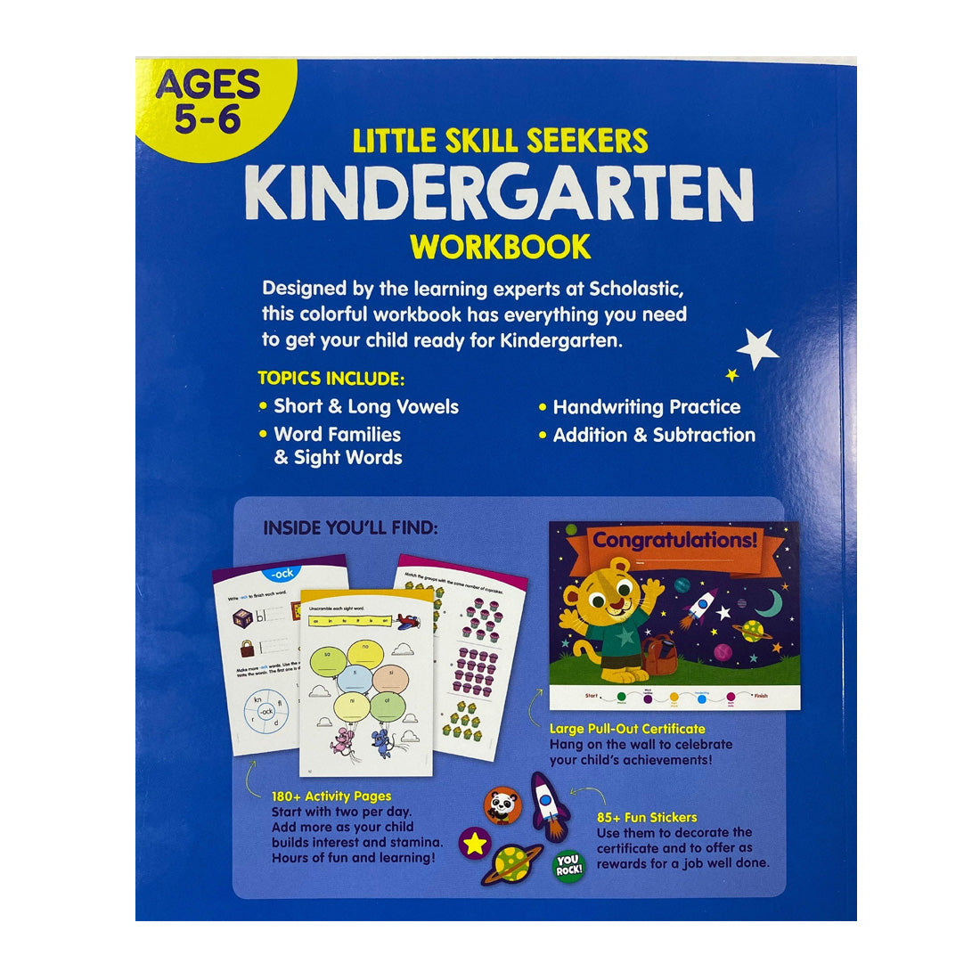 Little Skill Seekers - Kindergarten Jumbo Workbook