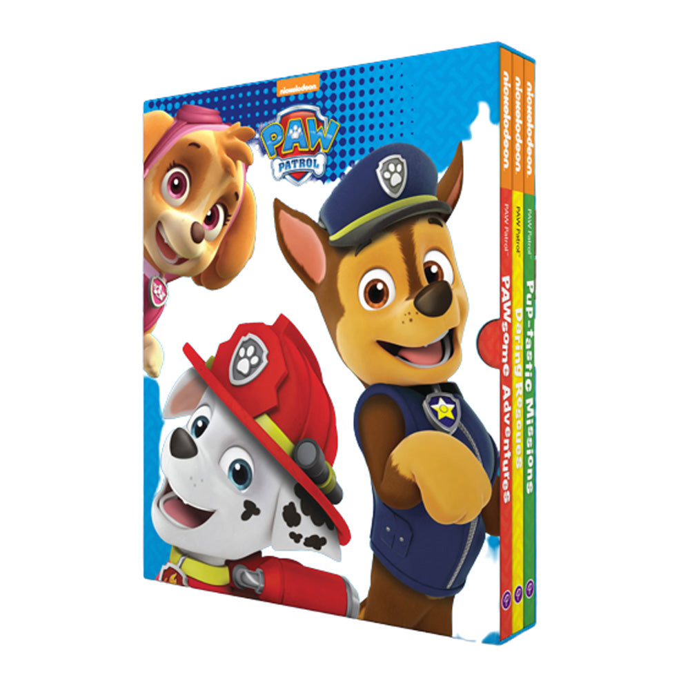 Paw Patrol Nickelodeon: 3 Book Slipcase