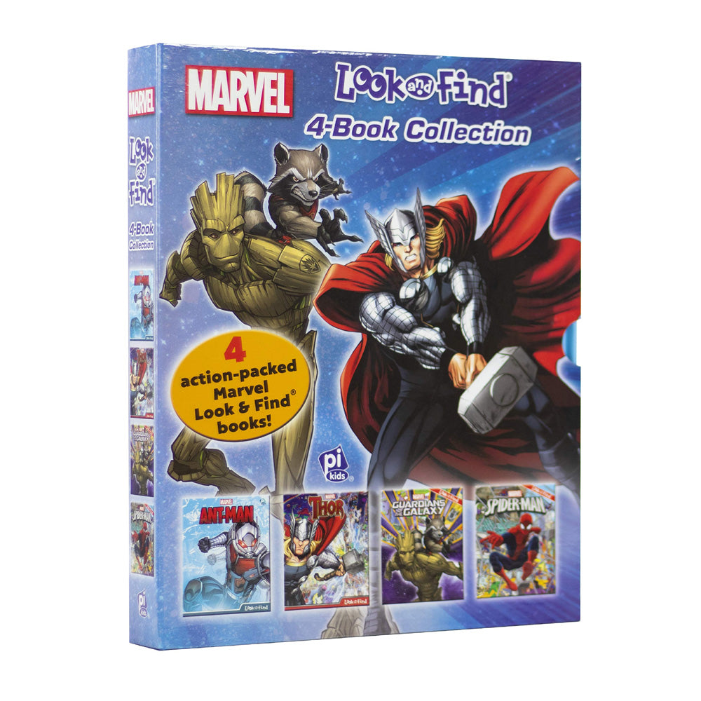 Marvel: Look And Find 4 Book Collection