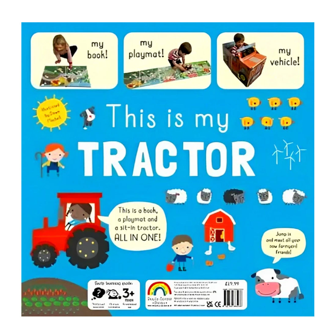 This Is My Tractor: Book And Playmat