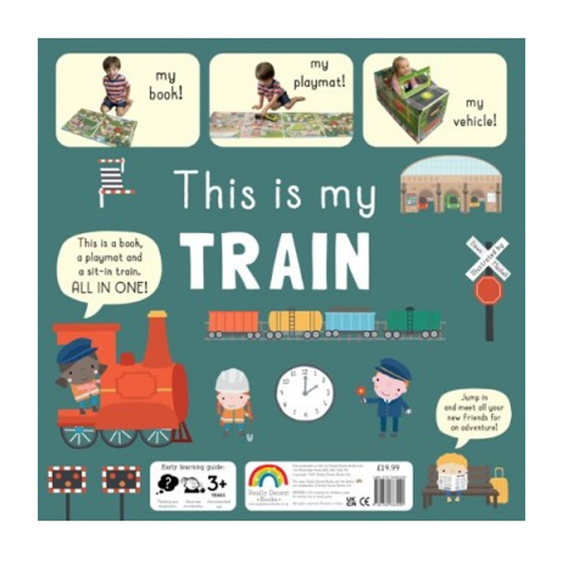 This Is My Train: Book And Playmat