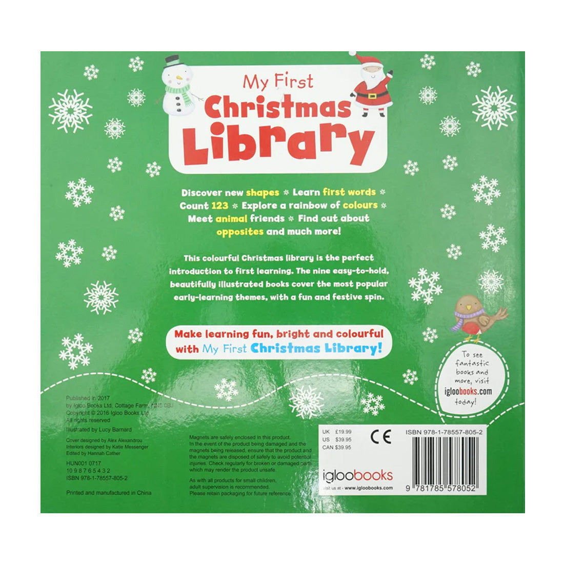 My First Little Christmas Library (9-In-1 Christmas Book)