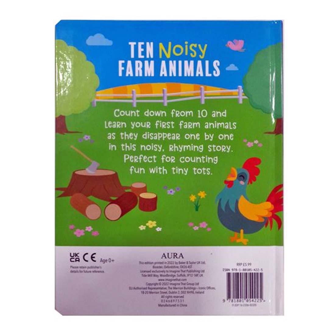 Ten Noisy Farm Animals - Board Book