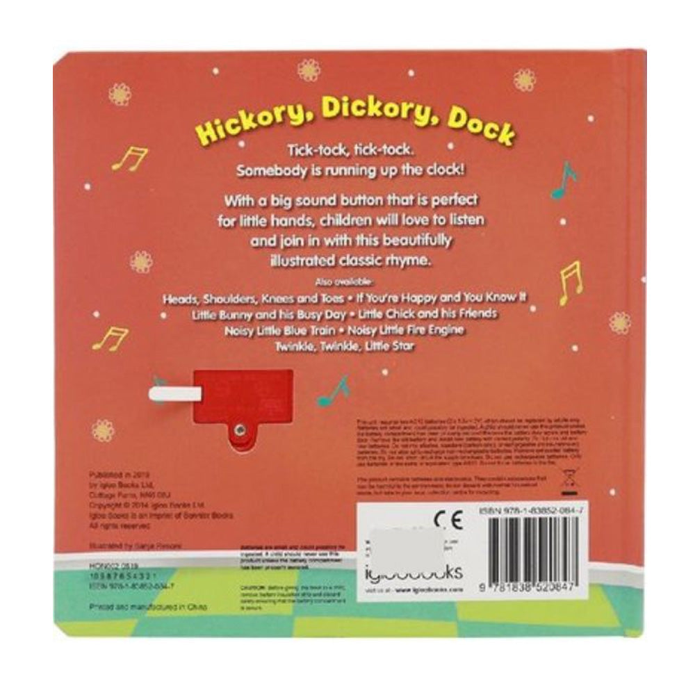 Hickory Dickory Dock - Sound Book