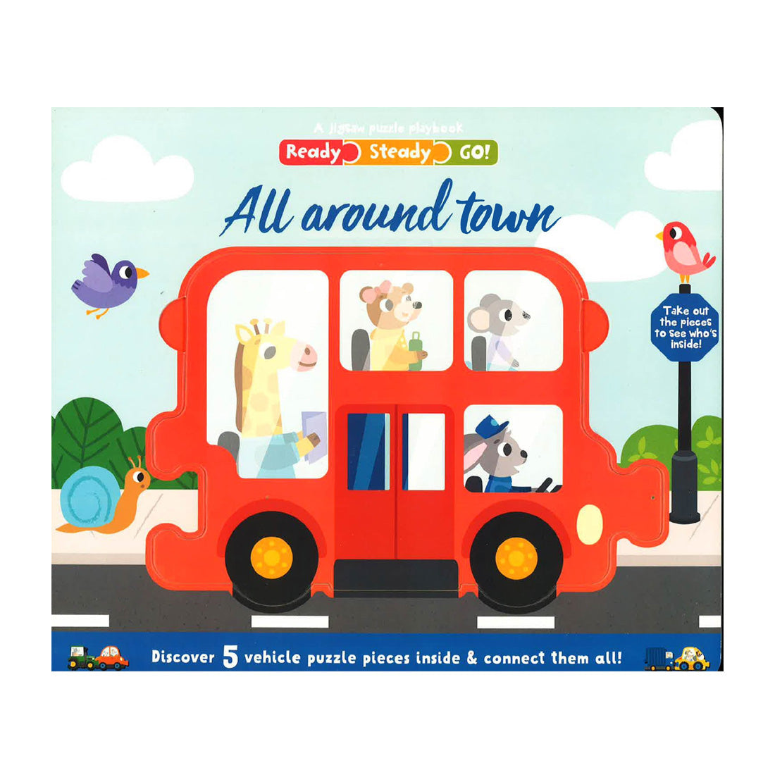 Jigsaw Book: Ready Steady Go - All Around Town