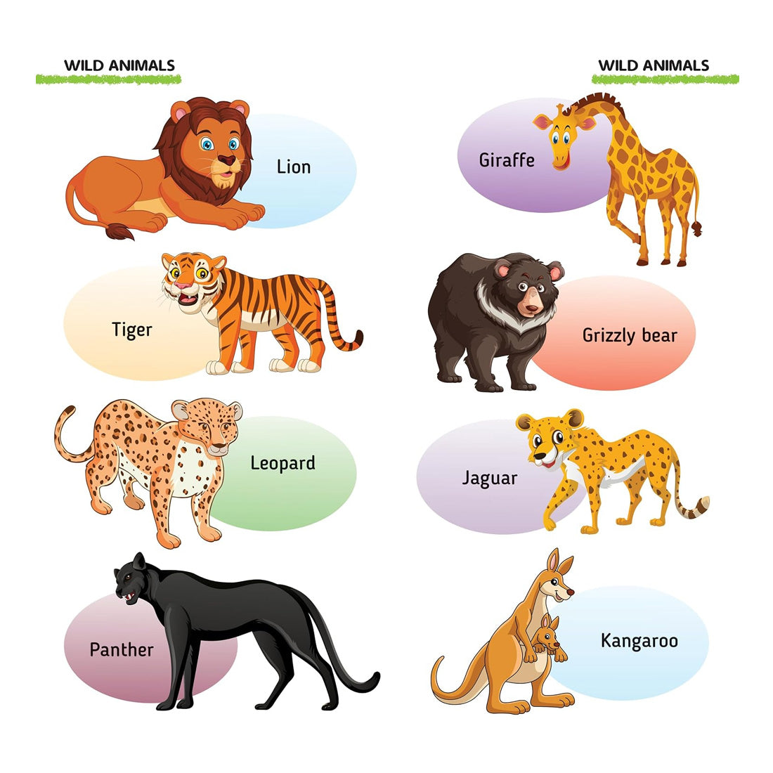 Giant Tall Board Book: My First Animals