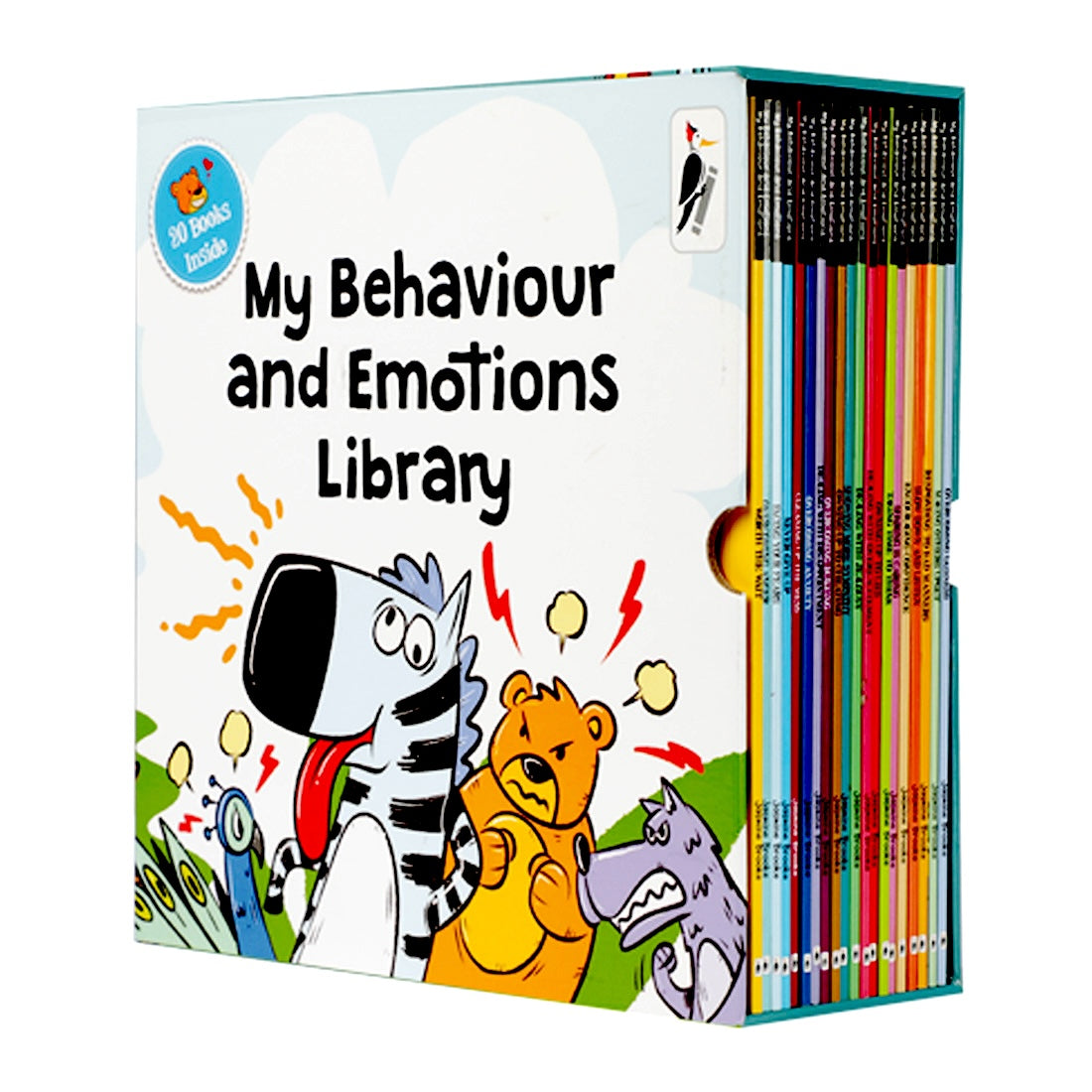 Woodpecker Books: My Behaviour and Emotions Library (20 Volume Box Set)