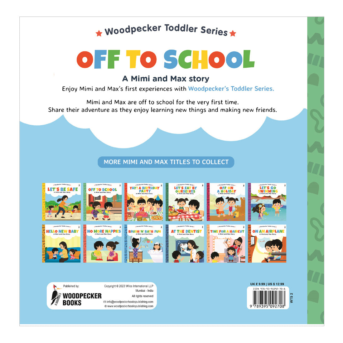 Woodpecker Books: A Mimi & Max Story: Off To School