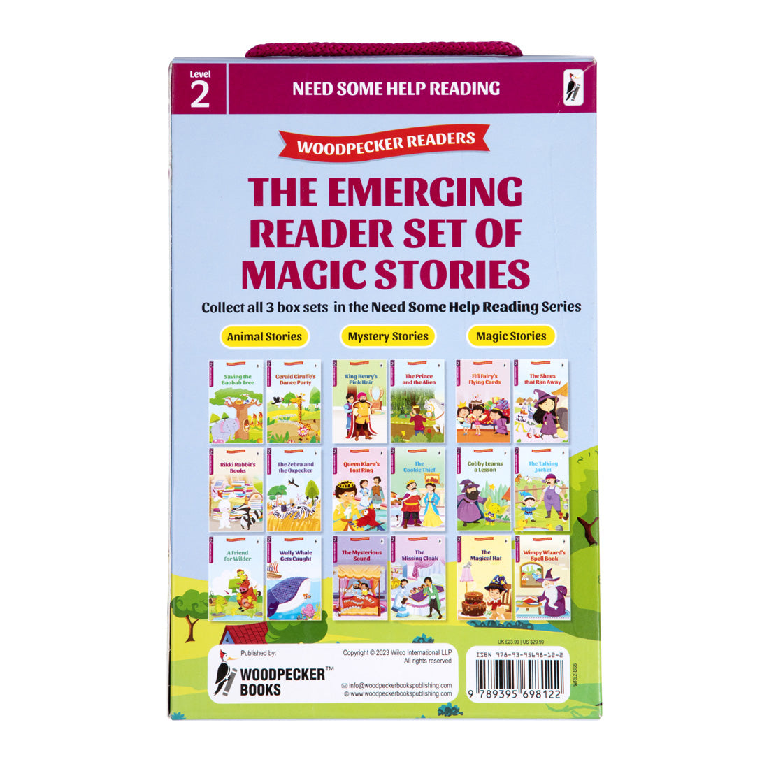 Woodpecker Books Level 2: Emerging Reader Set Of Magic Stories (6 Vol. Set)