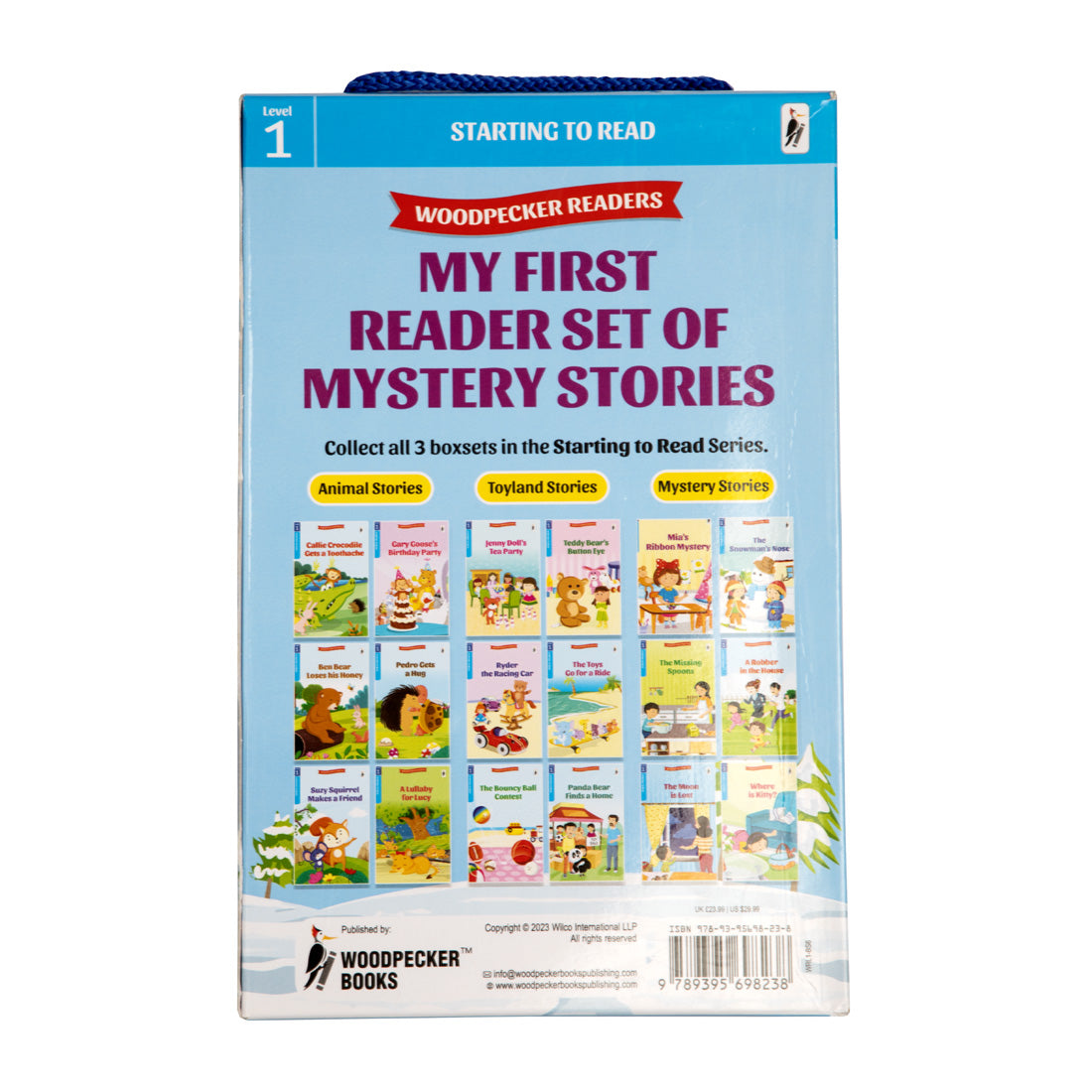 Woodpecker Books Level 1: My First Reader Set Of Mystery Stories (6 Vol. Set)