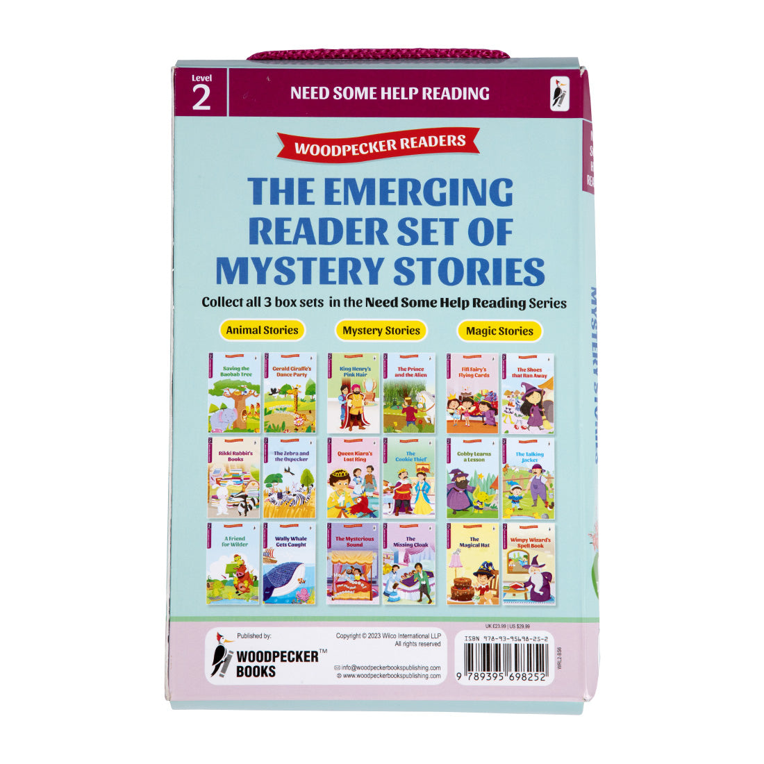 Woodpecker Books Level 2: Emerging Reader Set Of Mystery Stories (6 Vol. Set)