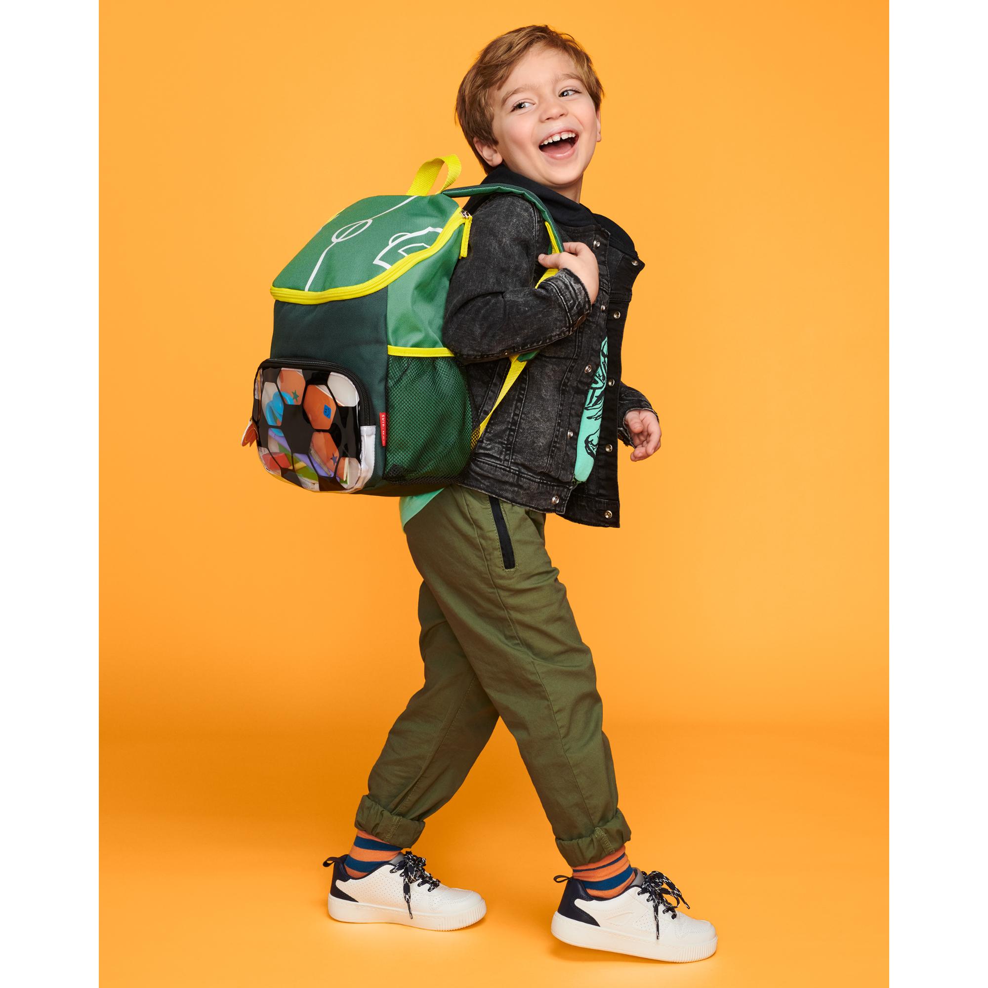 Skip Hop Spark Style Big Kid Backpack - Soccer Football