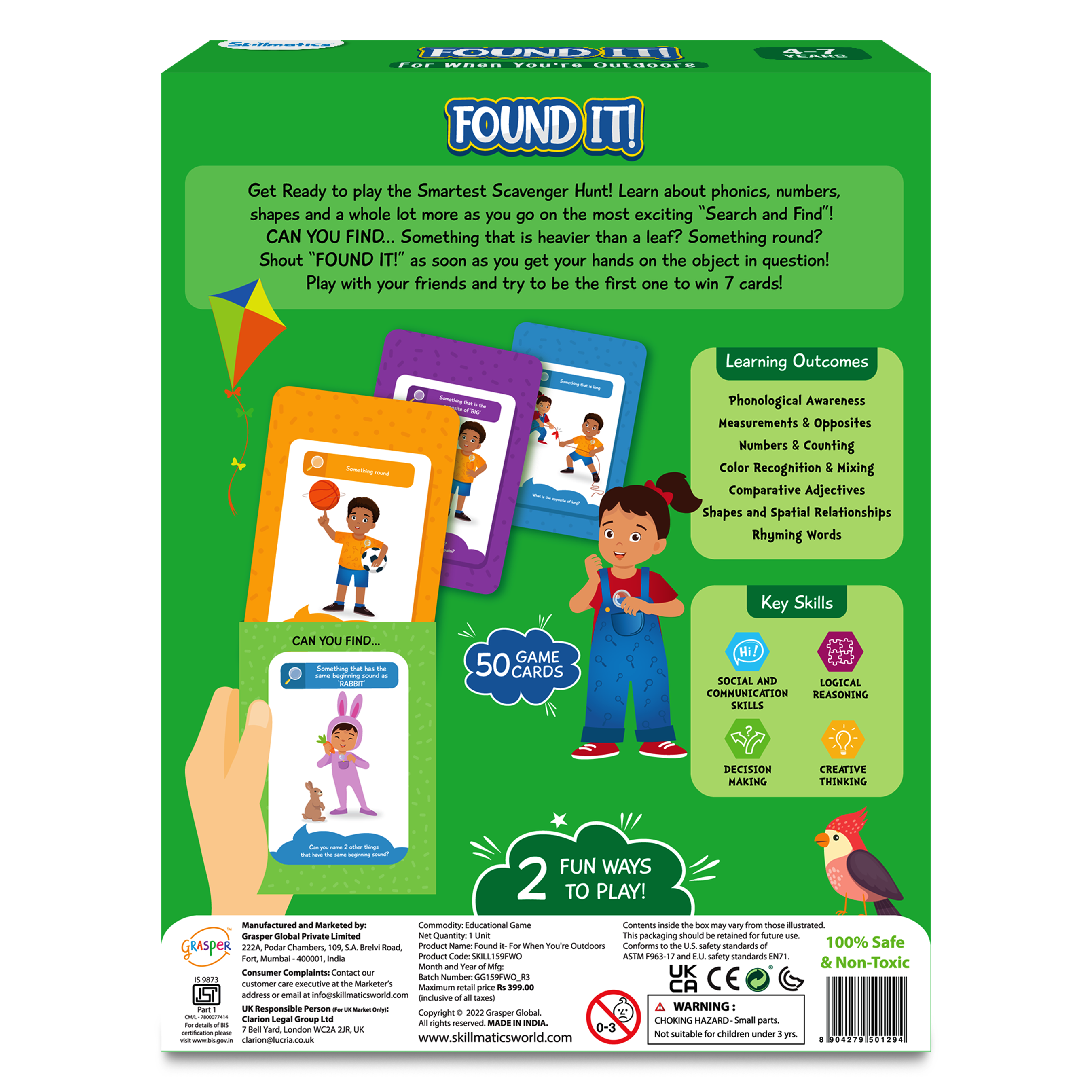 Found It! Outdoor Edition | Smart Scavenger Hunt