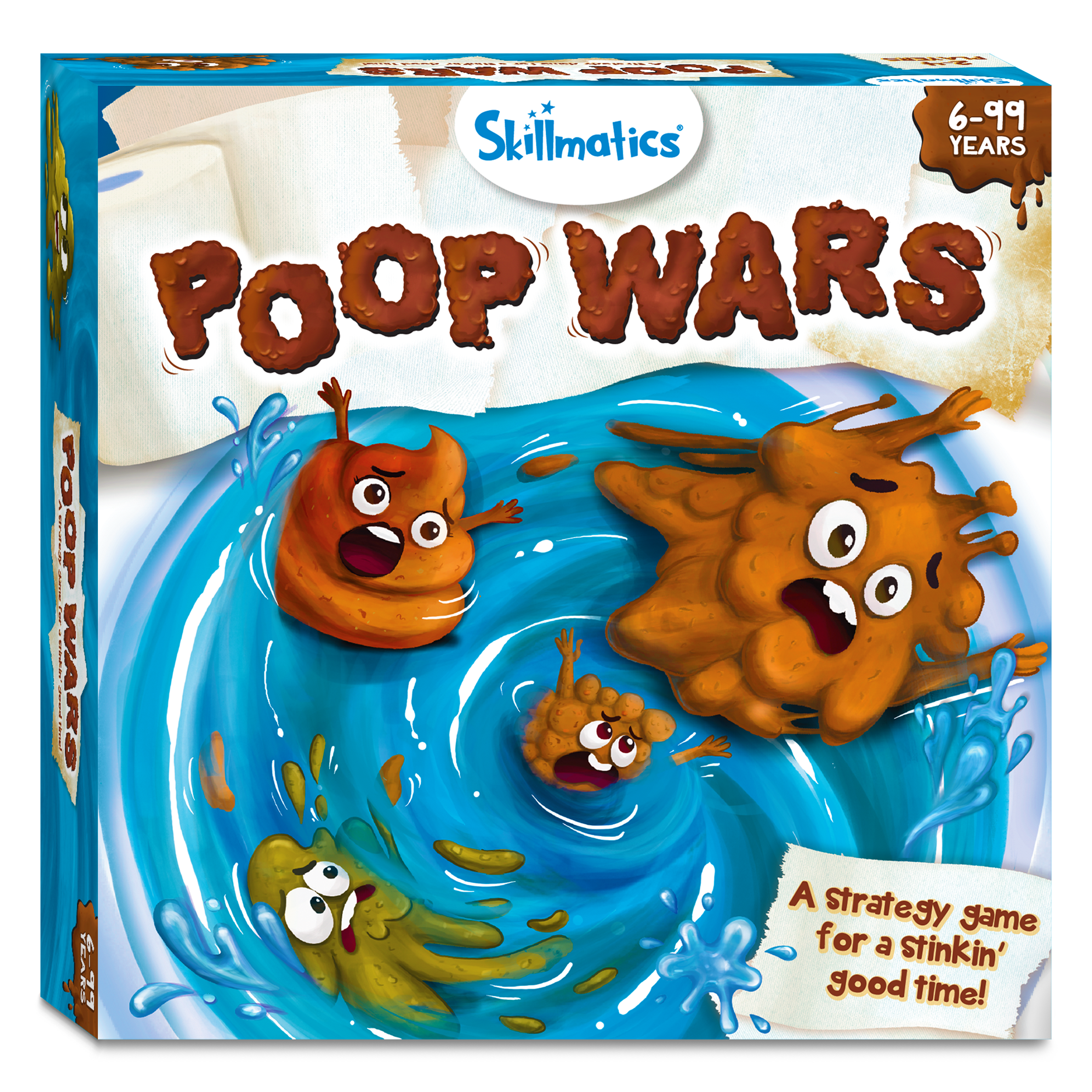 Skillmatics Card Game - Poop Wars, Fun & Fast-Paced Game Of Strategy, Party Game For Kids & Family, Gift For Girls & Boys Ages 6 & Up