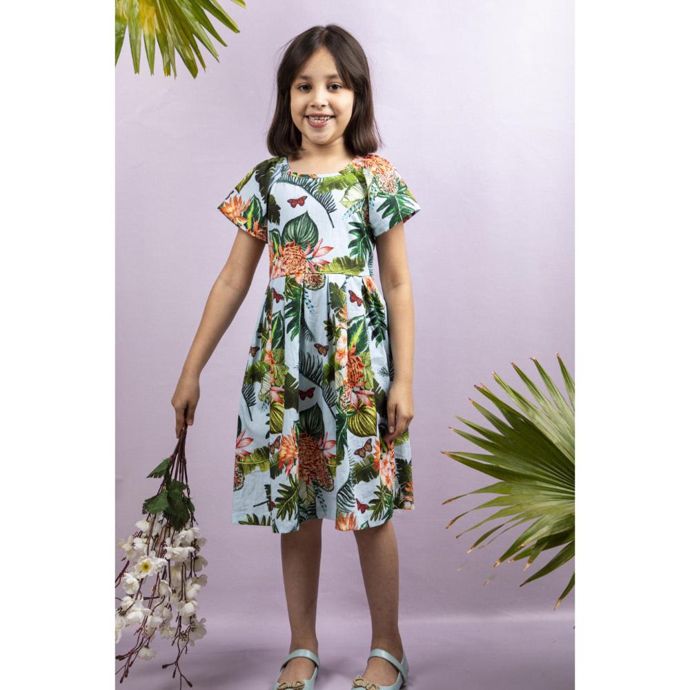 Tropical Sunset Dress