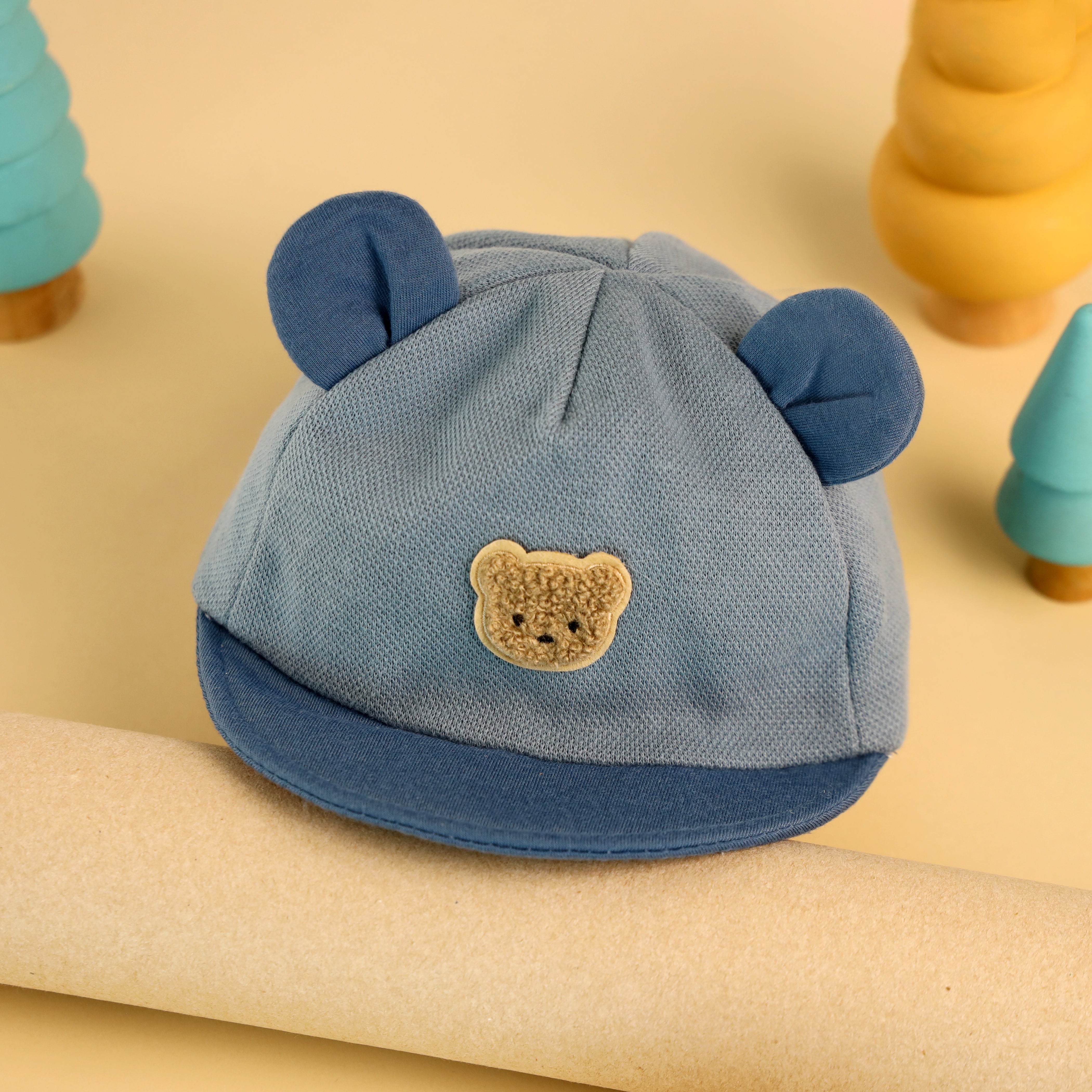 Little Blue Bear Cap