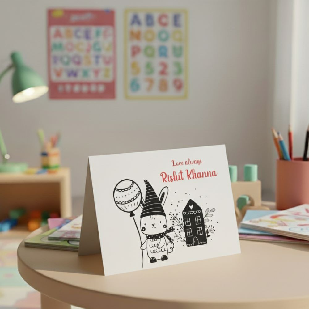 Personalised Gift Notecard