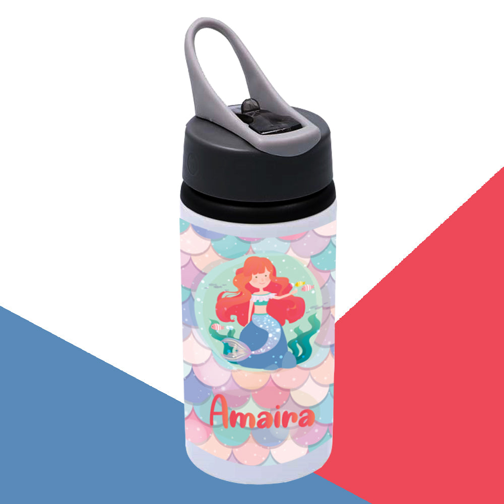 Personalised Sipper Bottle- Fantasy Mermaid