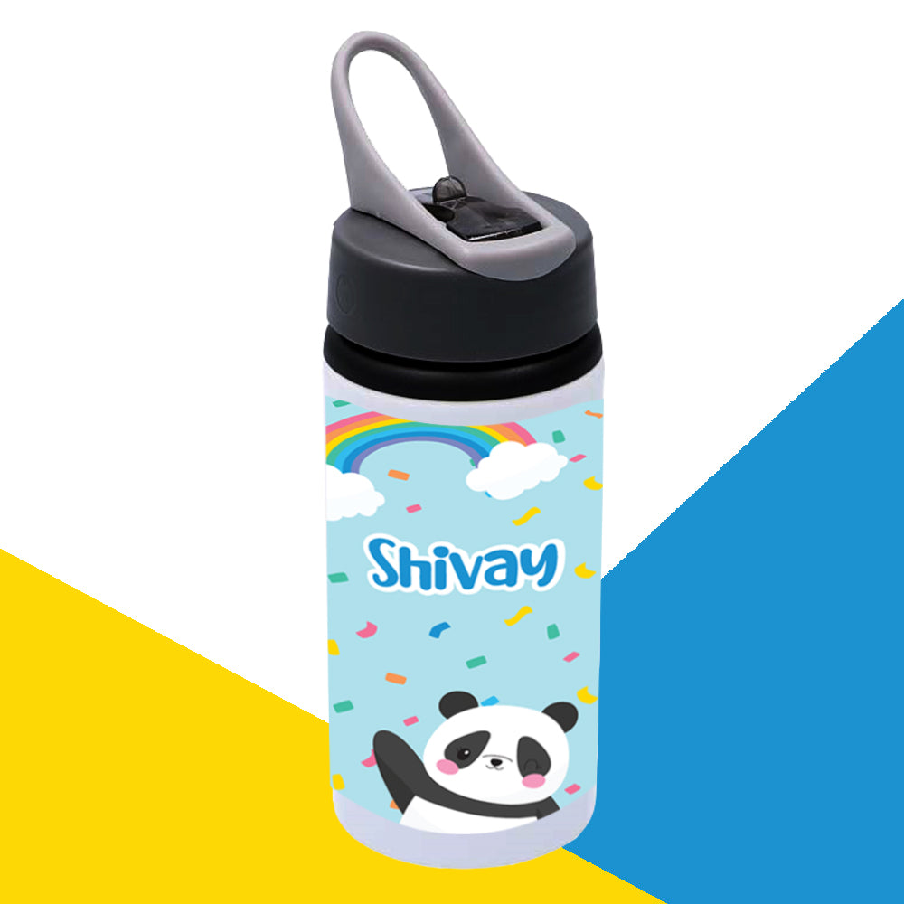 Personalised Sipper Bottle- Happy Panda